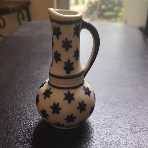 Boleslawiec small Polish pottery vase - Picture 3 of 5